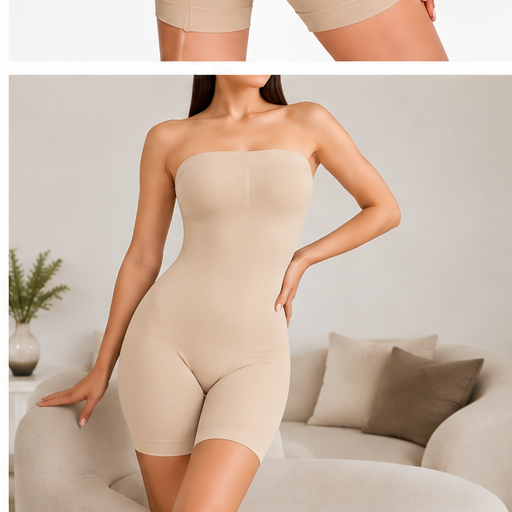 SculptFit Full Body Shapewear – High-Waist All-Over Body Shaper
