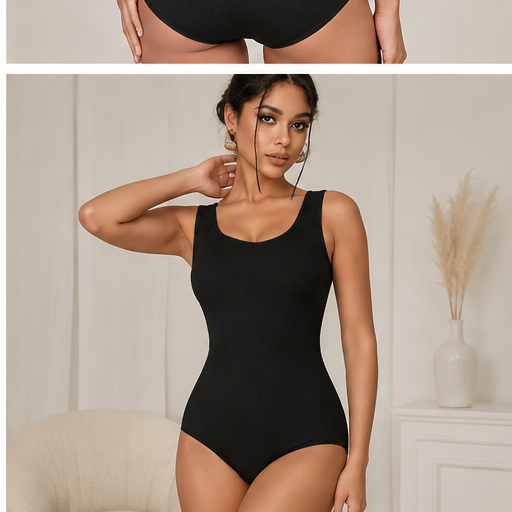 Full Body Shaper for Women – Tummy Control Waist Trainer Bodysuit