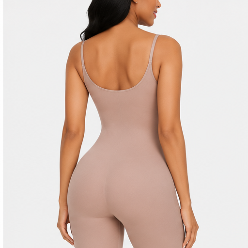 Women’s Full Body Shapewear Bodysuit – Beige | Tummy & Waist Control