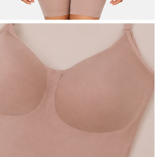 Women’s Full Body Shapewear Bodysuit – Beige | Tummy & Waist Control