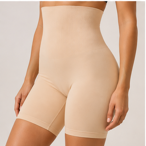 Women’s High-Waist Shapewear Shorts – Tummy & Thigh Control | Pack of 2